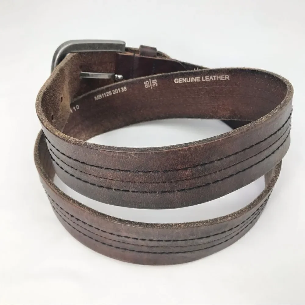 Fossil Brown Leather Belt